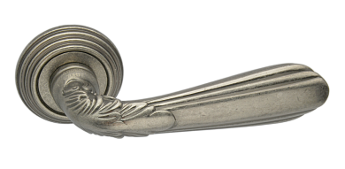 Картинка Ручка дверная ADDEN BAU FIORE V207 AGED SILVER состаренное серебро